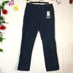 Jack Wolfskin Winter Warm Dry Womens Size S Midnight Blue Pant NWT